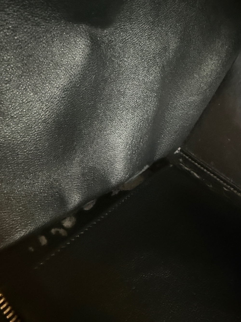 Céline Trapeze Shoulder Bag in Taupe, Navy Blue, and Black - Picture 6 of 14